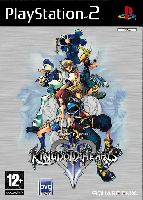 Kingdom Hearts II box cover front